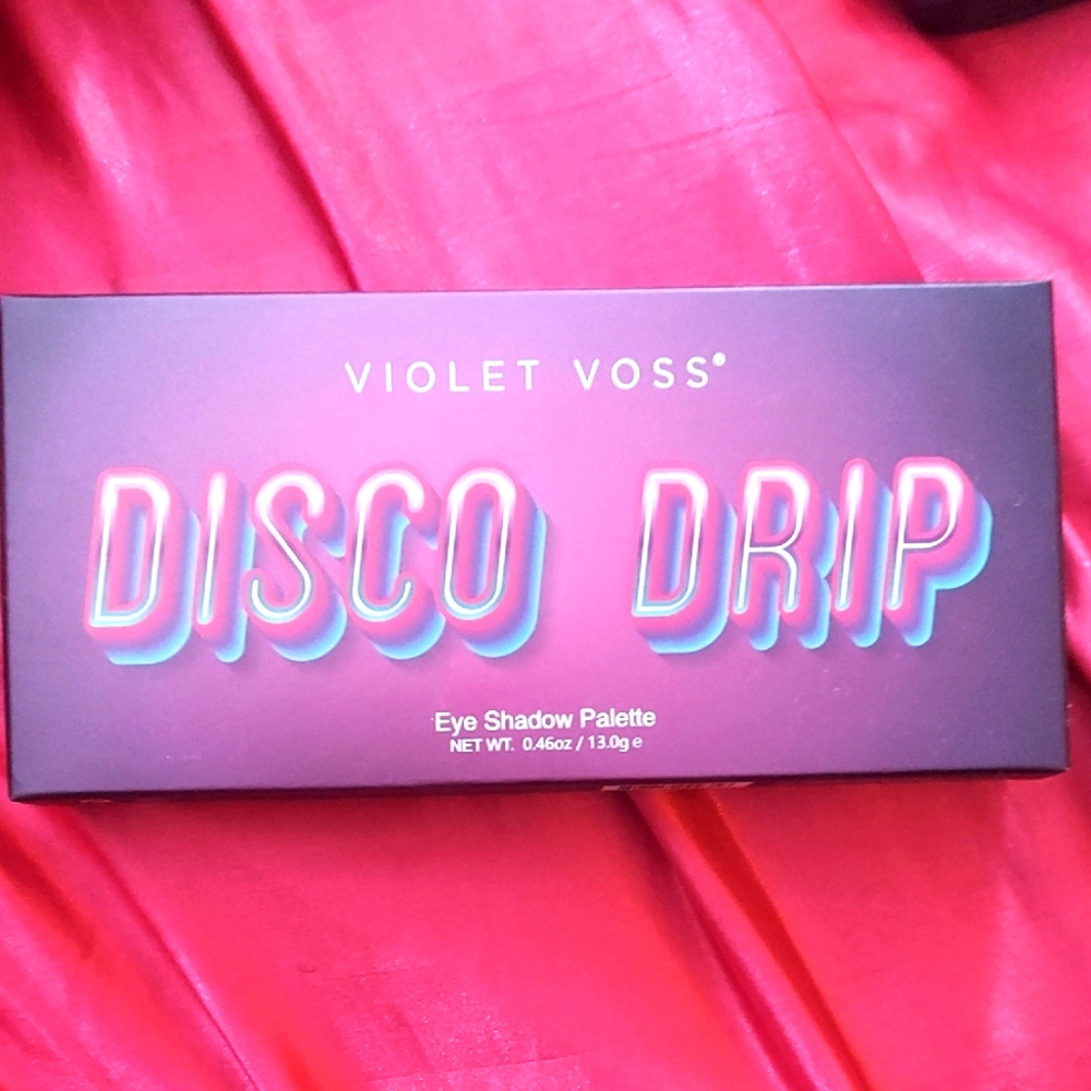 Violet Voss Disco Drip Eye Shadow Palette - New in the Box! Bold and Bright